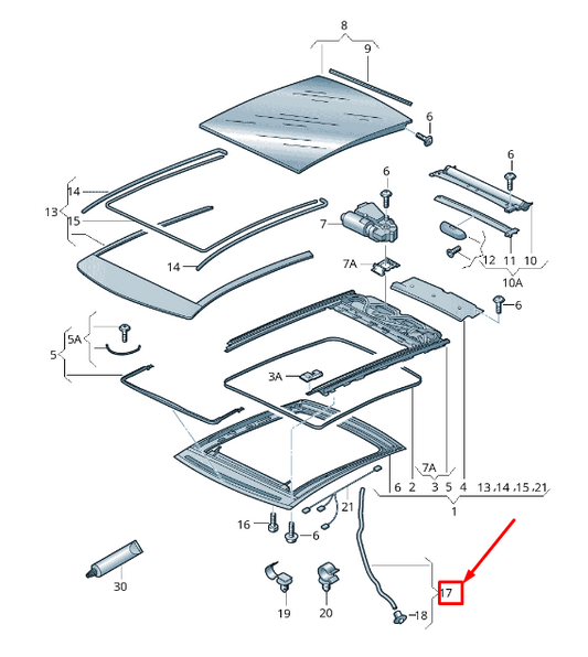 new audi a1 mk1 rear left water drainage hose 8x3877203a original