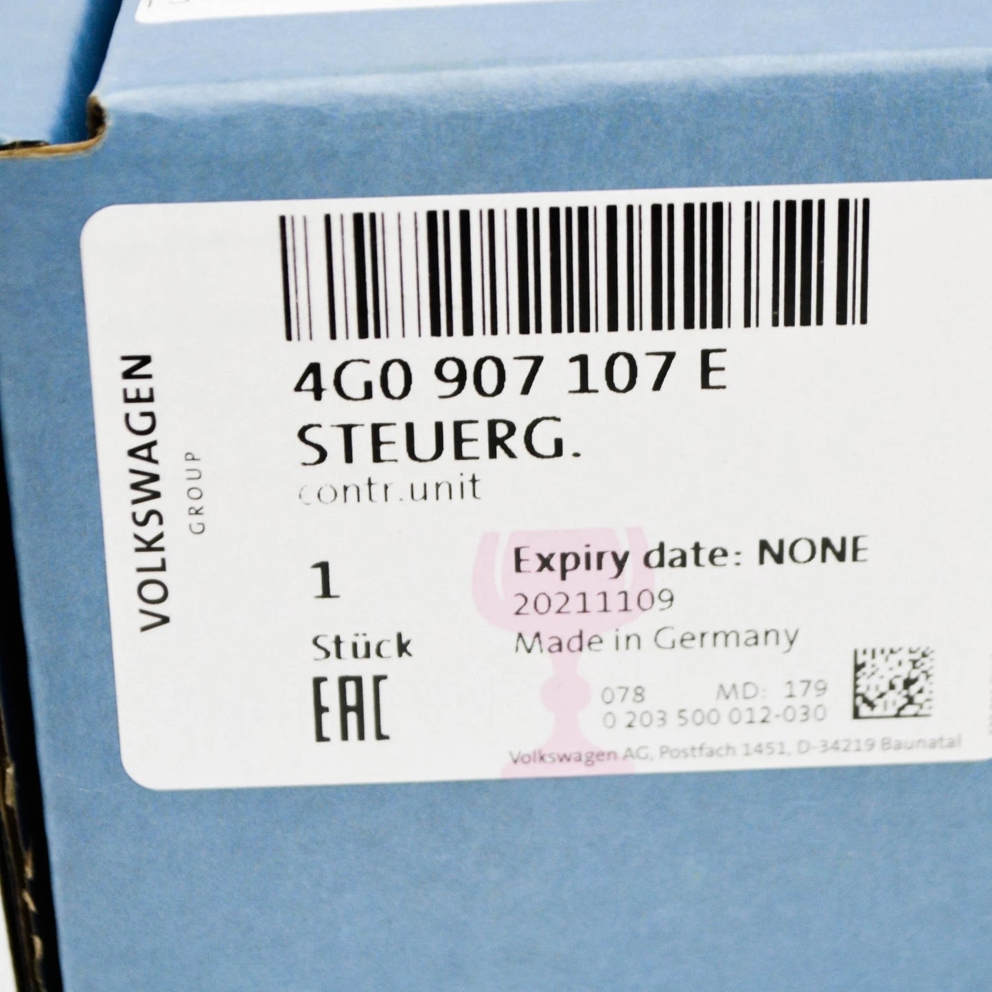 NEW AUDI A6 C7 IMAGE PROCESSING CONTROL MODULE 4G0907107E ORIGINAL