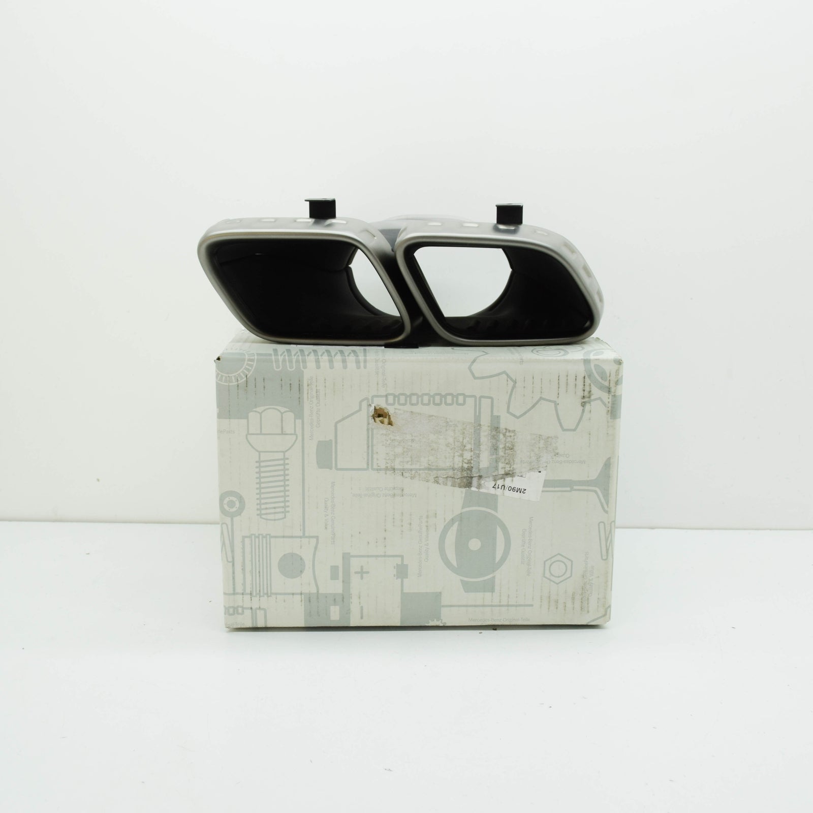 new mercedes-benz gle w167 rear right exhaust pipe tip a0004902400 original