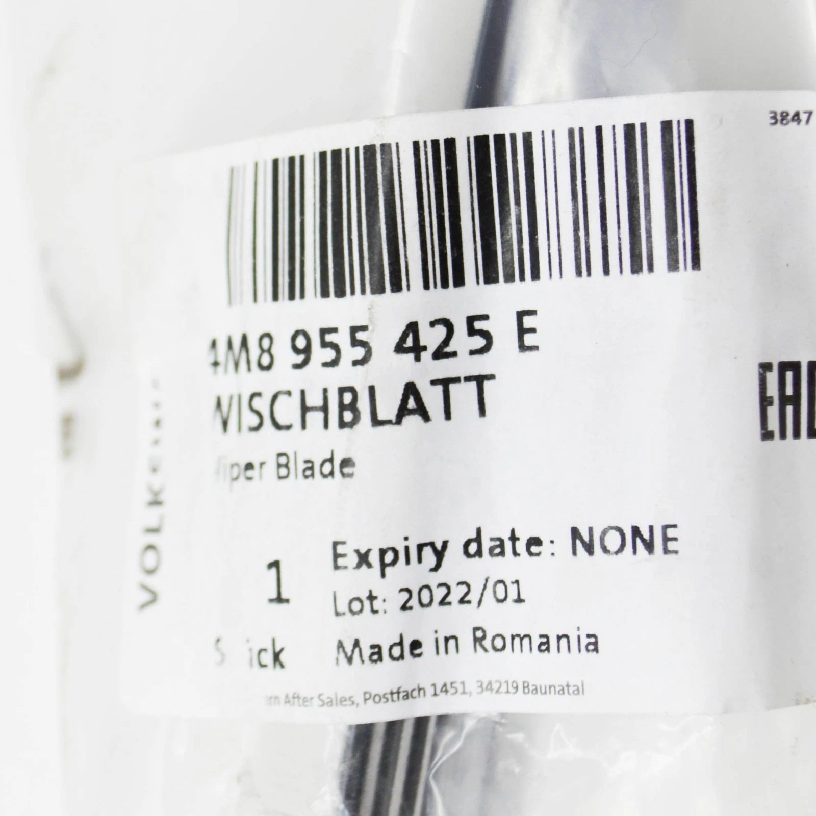 NEW AUDI Q8 REAR GLASS WIPER BLADE 4M8955425E ORIGINAL