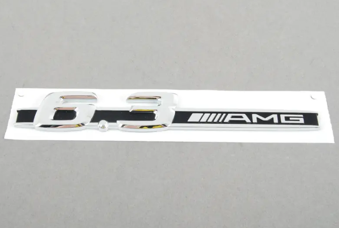 new mercedes benz m w164 front fender side emblem badge amg a0008170214 original