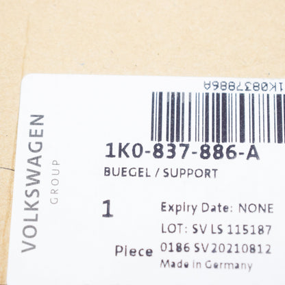 NEW VW JETTA A5 FRONT RIGHT DOOR HANDLE LOCK CYLINDER SUPPORT 1K0837886A