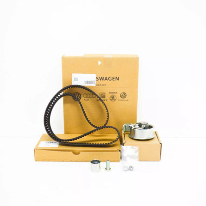 NEW AUDI A4 B6 TIMING BELT KIT WATER PUMP TENSIONER PULLEY 06B198119A ORIGINAL