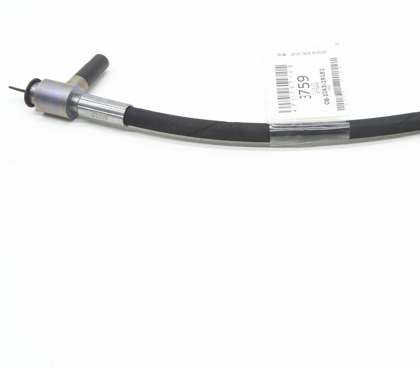 NEW AUDI A4 AVANT B8 REAR RIGHT BRAKE HOSE 4F0616716B ORIGINAL