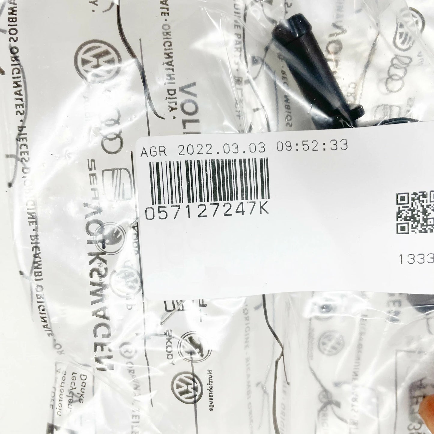 NEW AUDI A6 C6 FUEL PREHEATER VALVE 057127247K