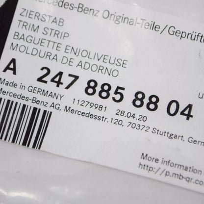NEW MERCEDES-BENZ GLA H247 FRONT BUMPER RIGHT LOWER TRIM A2478858804 ORIGINAL