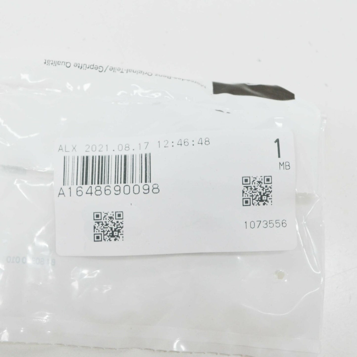 NEW MERCEDES-BENZ ML W164 WASHER TANK LEVEL SENSOR SEAL A1648690098 ORIGINAL