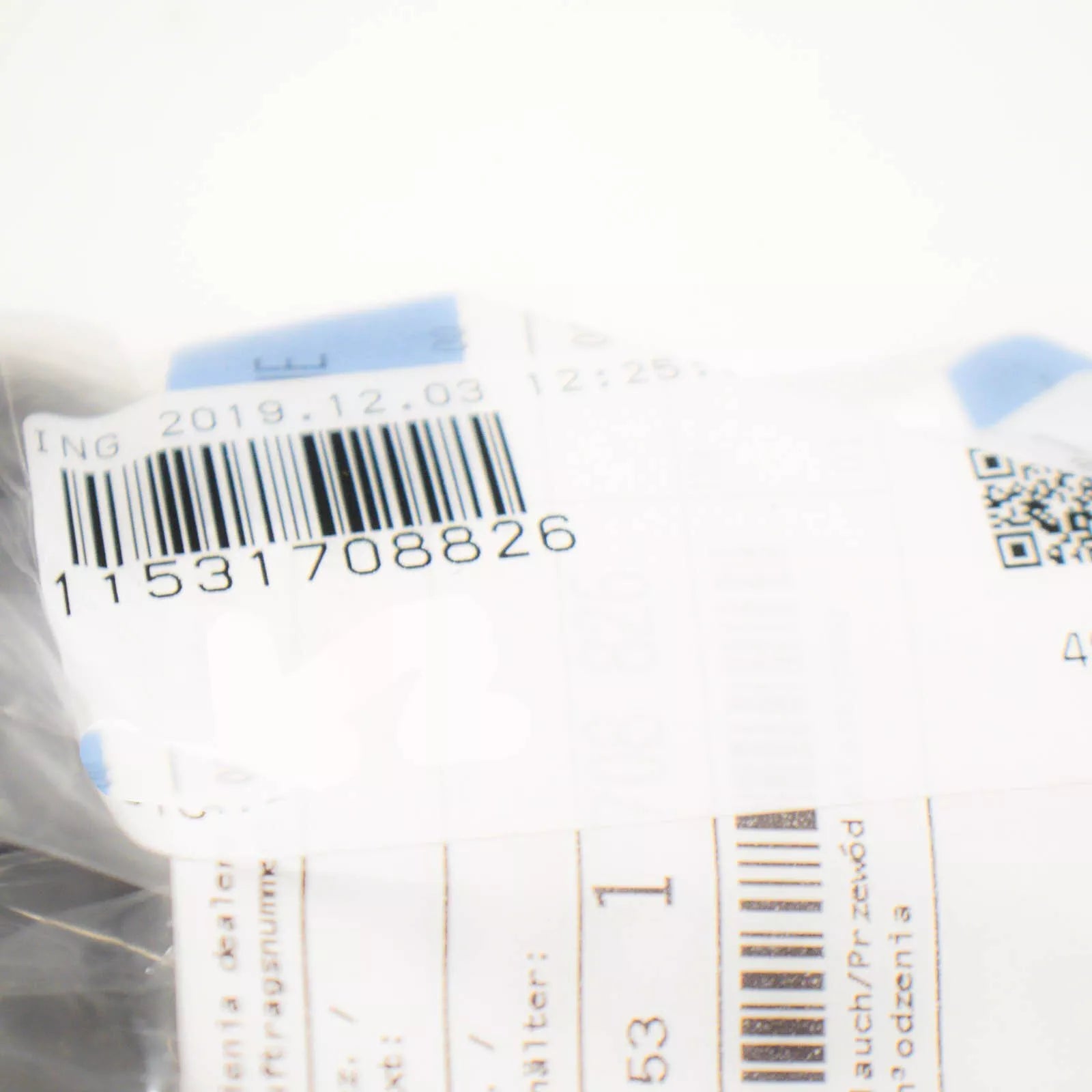 NEW BMW 3 E30 CABRIO COUPE SEDAN COOLING SYSTEM WATER HOSE 1708826 11531708826