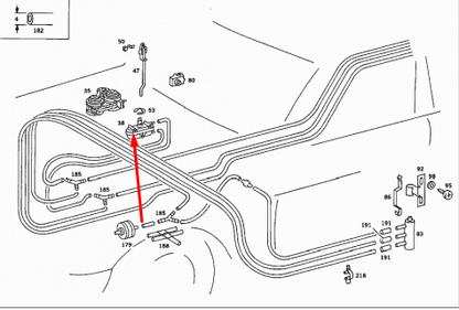 NEW MERCEDES-BENZ SALOON W123 DOOR LOCK ACTUATOR A0008006975 ORIGINAL