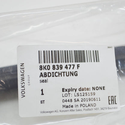 NEW AUDI A4 B8 REAR LEFT WINDOW TRIM 8K0839477F