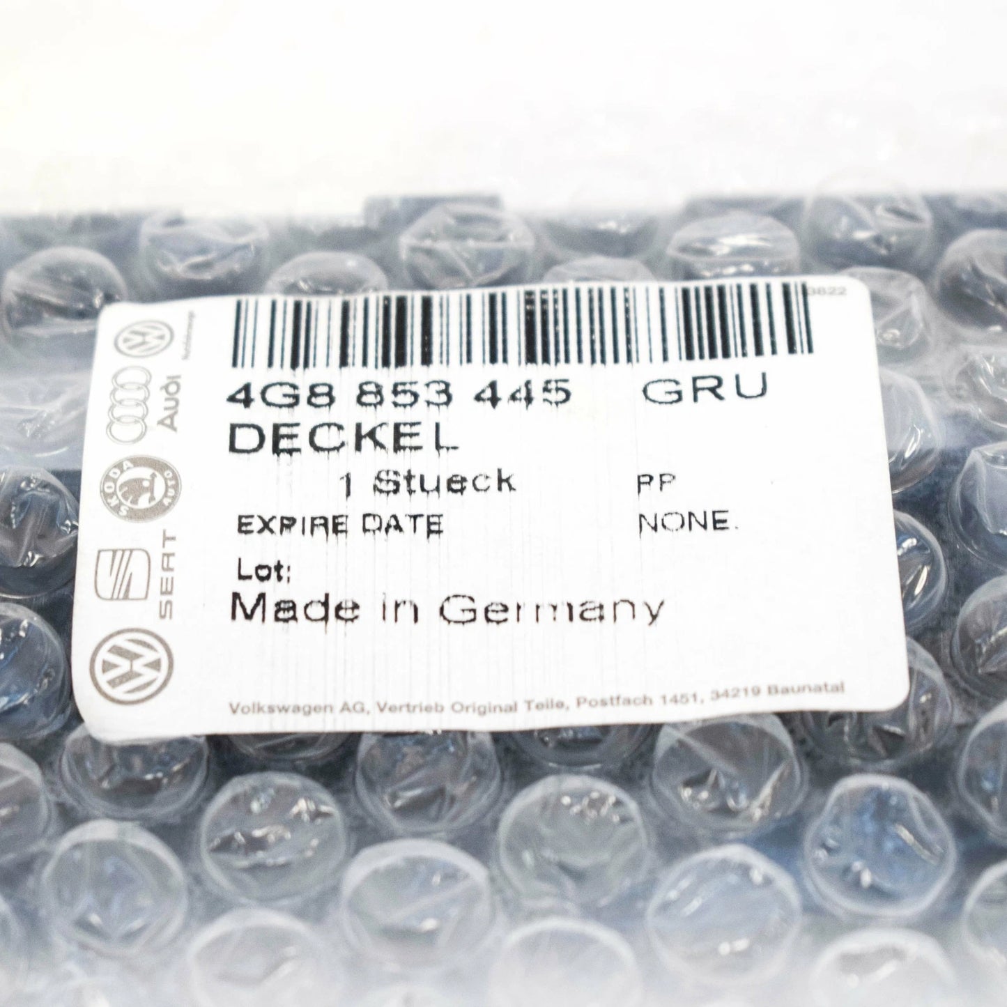 NEW AUDI A7 S7 4G8 FRONT LEFT END CAP 4G8853445GRU ORIGINAL