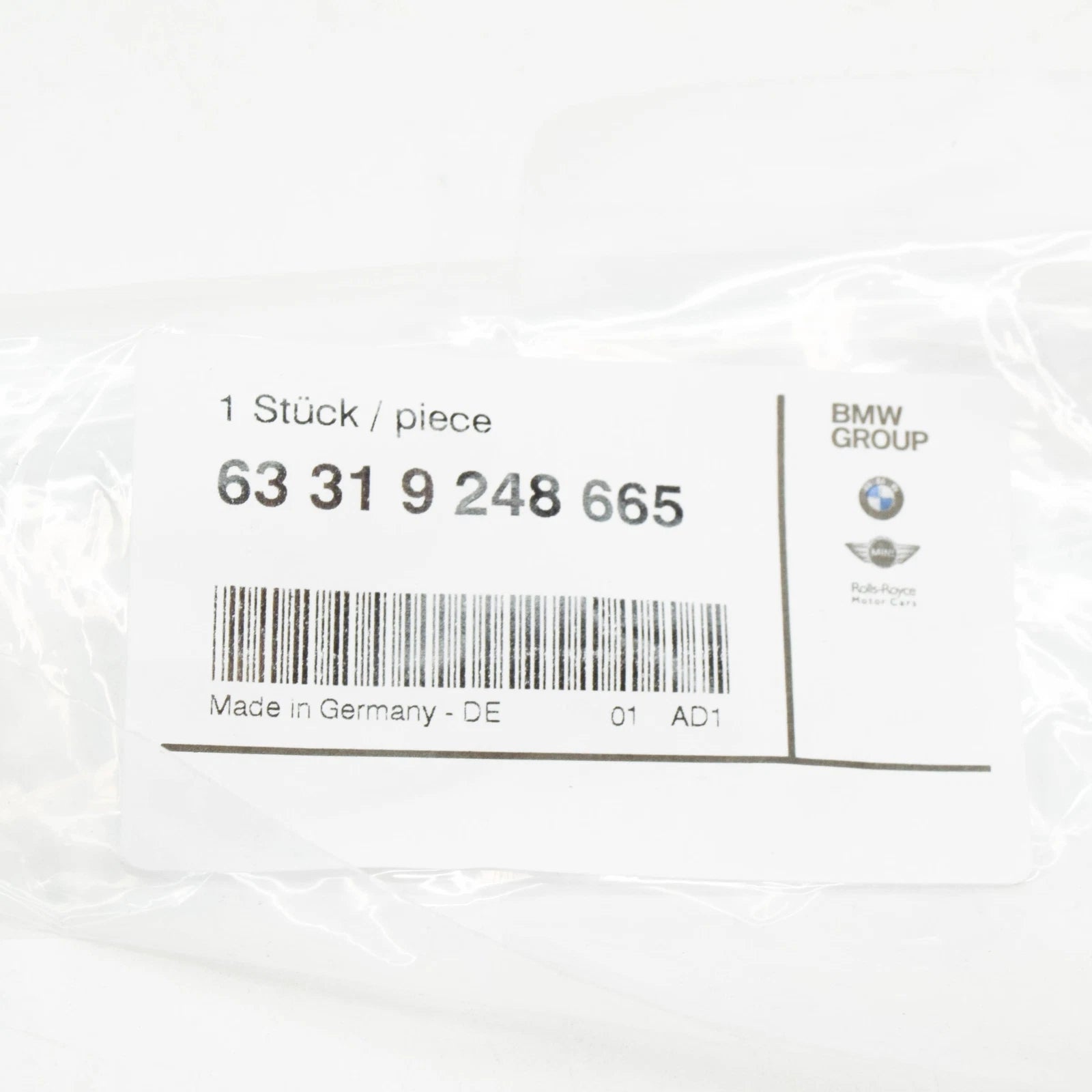 NEW BMW 4 F32,F82 FRONT LEFT DOOR OPTICAL CONDUCTOR 63319248665 9248665 ORIGINAL