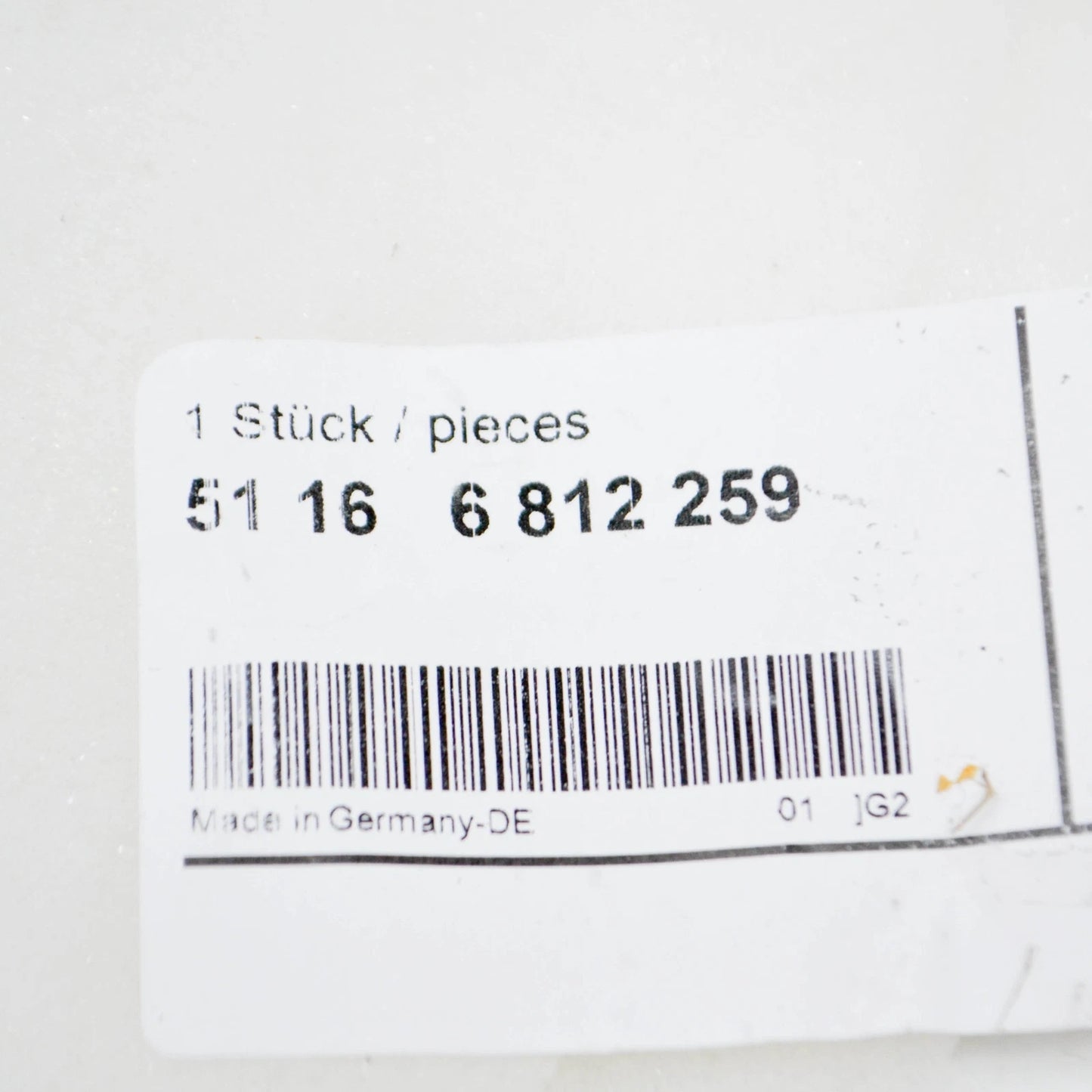 NEW BMW 3 CABRIO E93 FRONT UPPER GLOVE BOX LATCH 51166812259 6812259 ORIGINAL