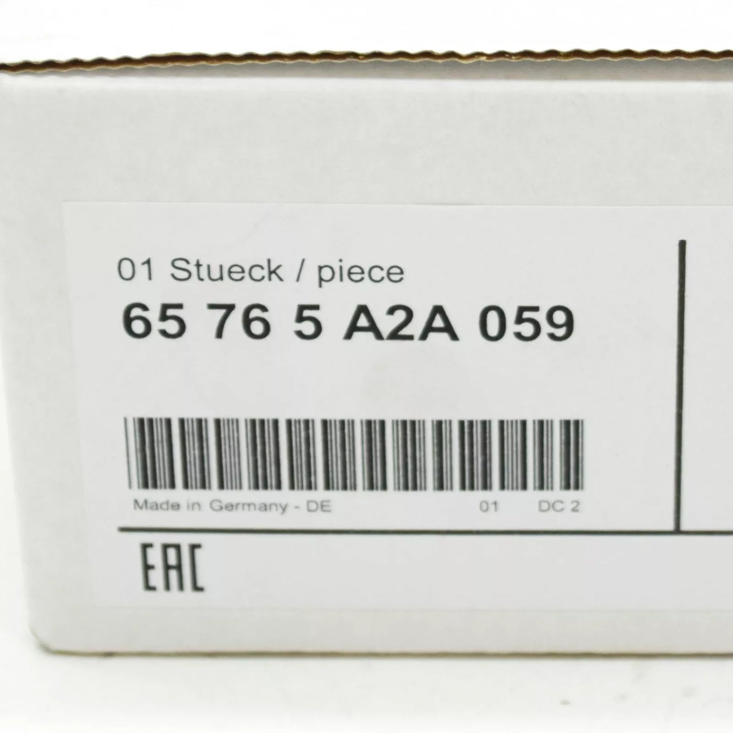 NEW BMW 2 ACTIVE TOURER F45 FRONT PEDESTRIAN PROTECTION SENSOR 65A2A059 ORIGINAL