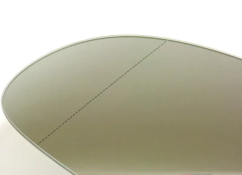 NEW VOLKSWAGEN GOLF 1K MK5 FRONT LEFT DOOR MIRROR GLASS LHD 7M3857521F ORIGINAL