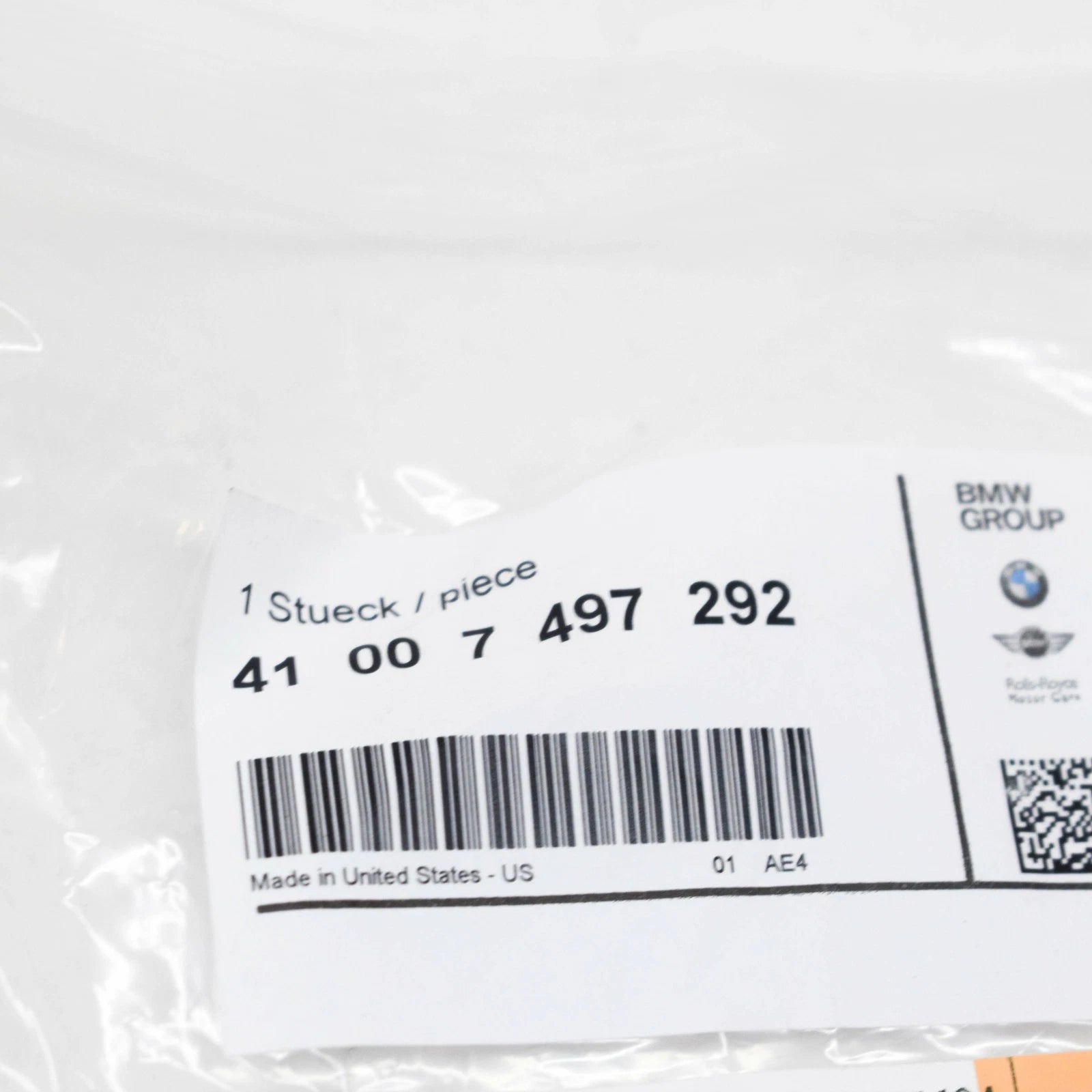 NEW BMW X7 G07 FRONT RIGHT FENDER WING HOLDER 41007497292 ORIGINAL