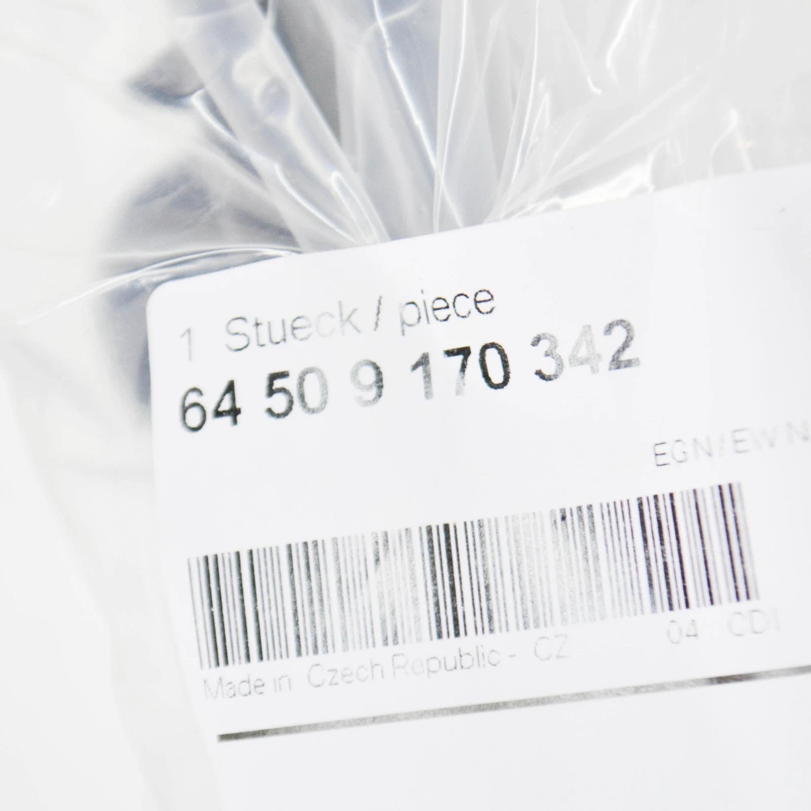 NEW BMW 5 F10 LEFT SIDE WATER RADIATOR HOSE 64509170342 9170342 ORIGINAL