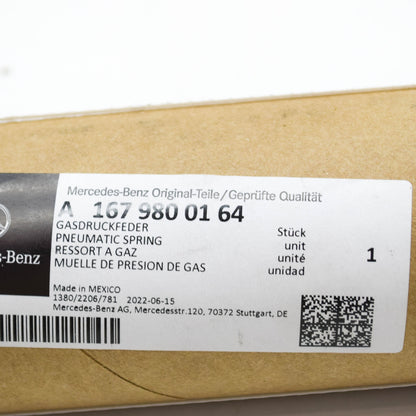 NEW MB GLE W167 FRONT LEFT ENGINE HOOD PNEUMATIC SPRING A1679800164 ORIGINAL