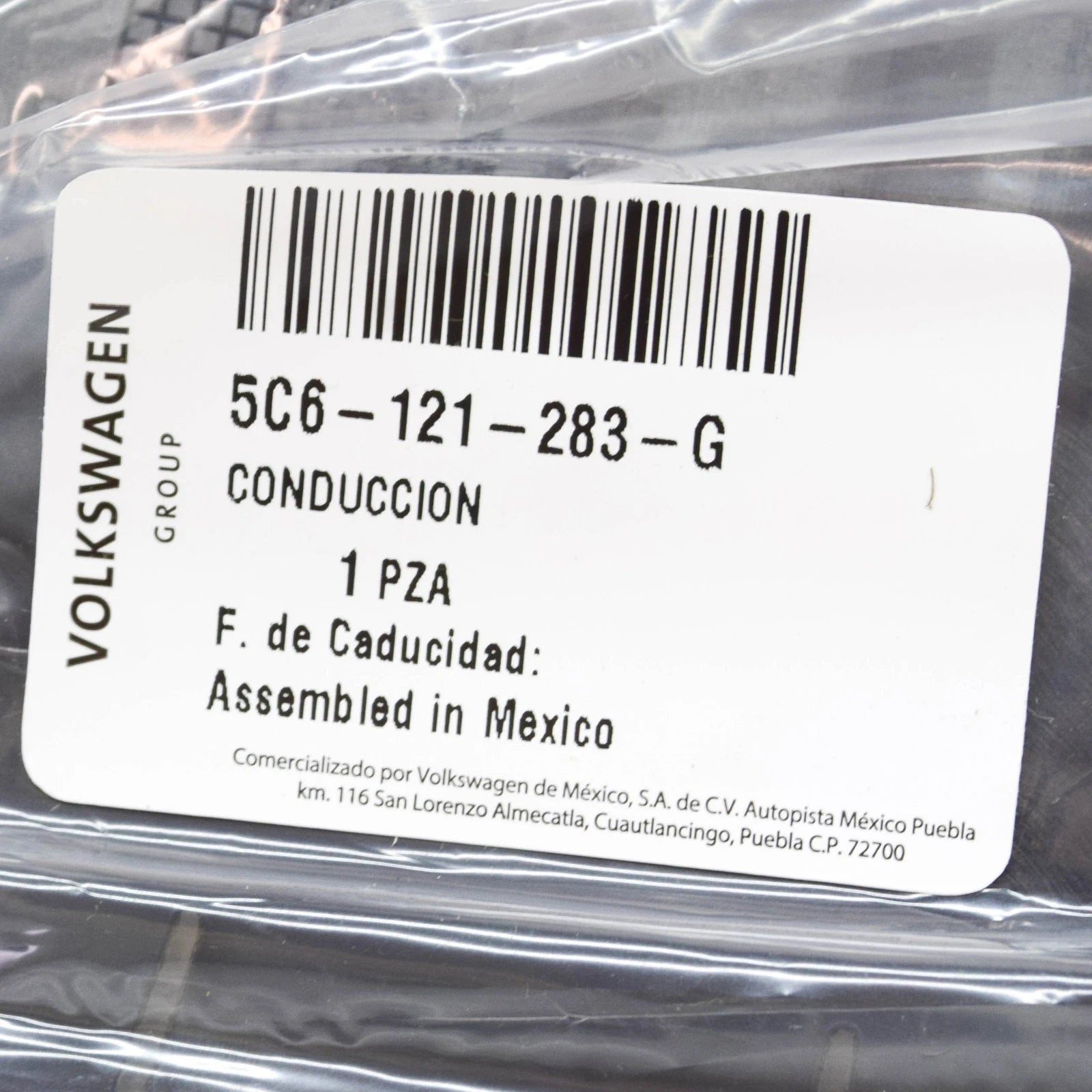 NEW VOLKSWAGEN JETTA MK6 A6 RADIATOR AIR DUCT LEFT 5C6121283G ORIGINAL