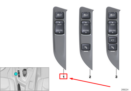 new bmw 2 cabrio f23 centre console operating unit 61319391705 9391705 original