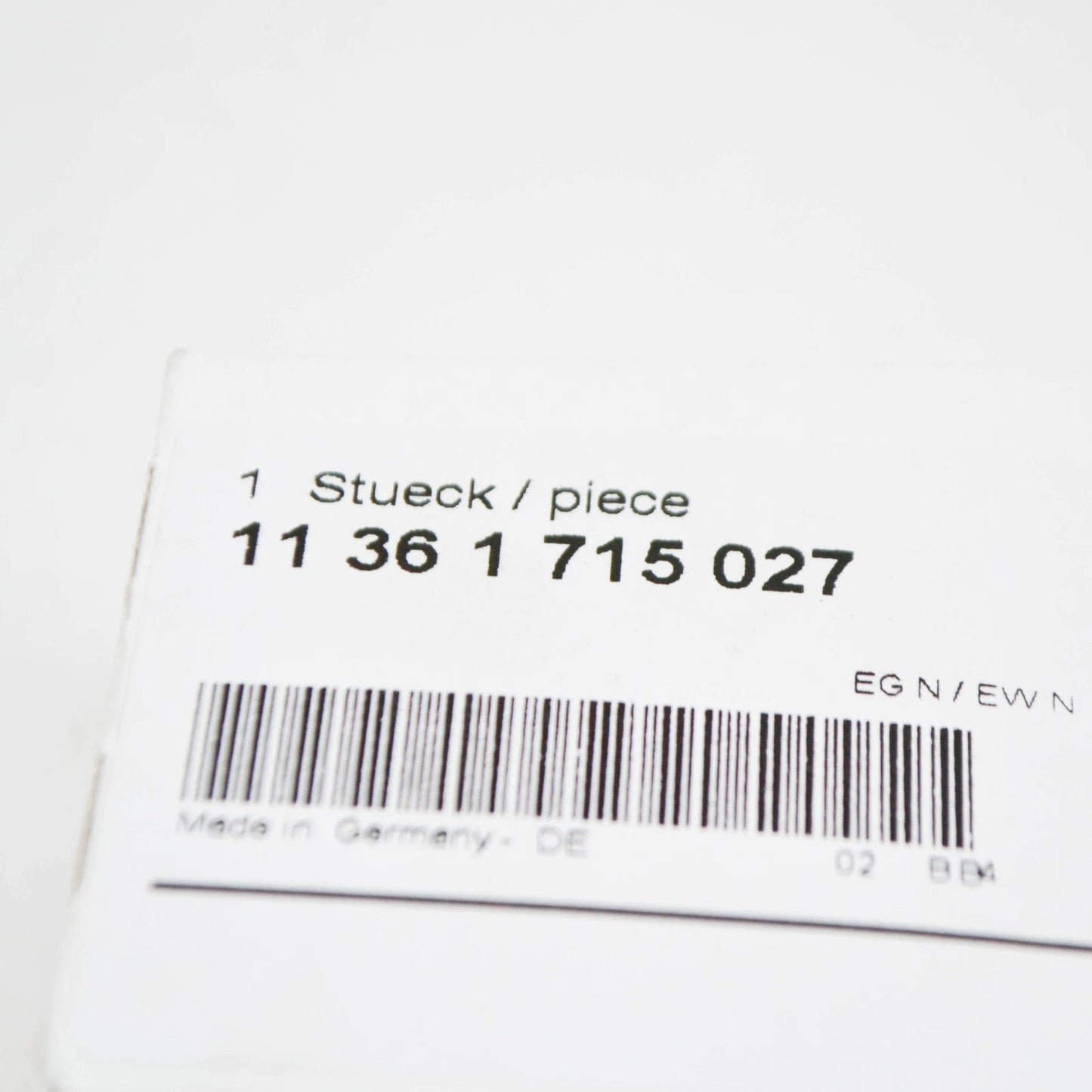 NEW BMW 5 E39 SPLINED SHAFT 11361715027 1715027 ORIGINAL