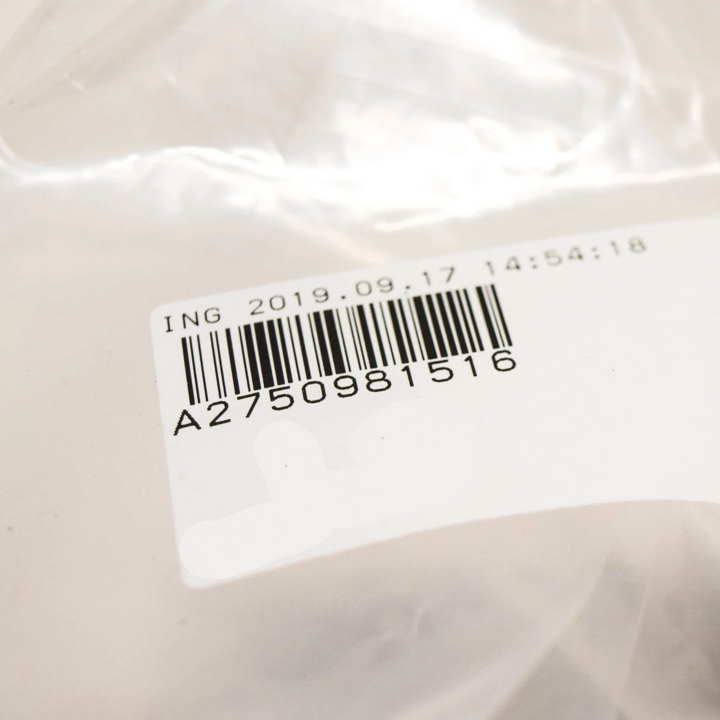 NEW MB CL C215 INTERCOOLER PIPE HOSE CL 600 A2750981516 ORIGINAL