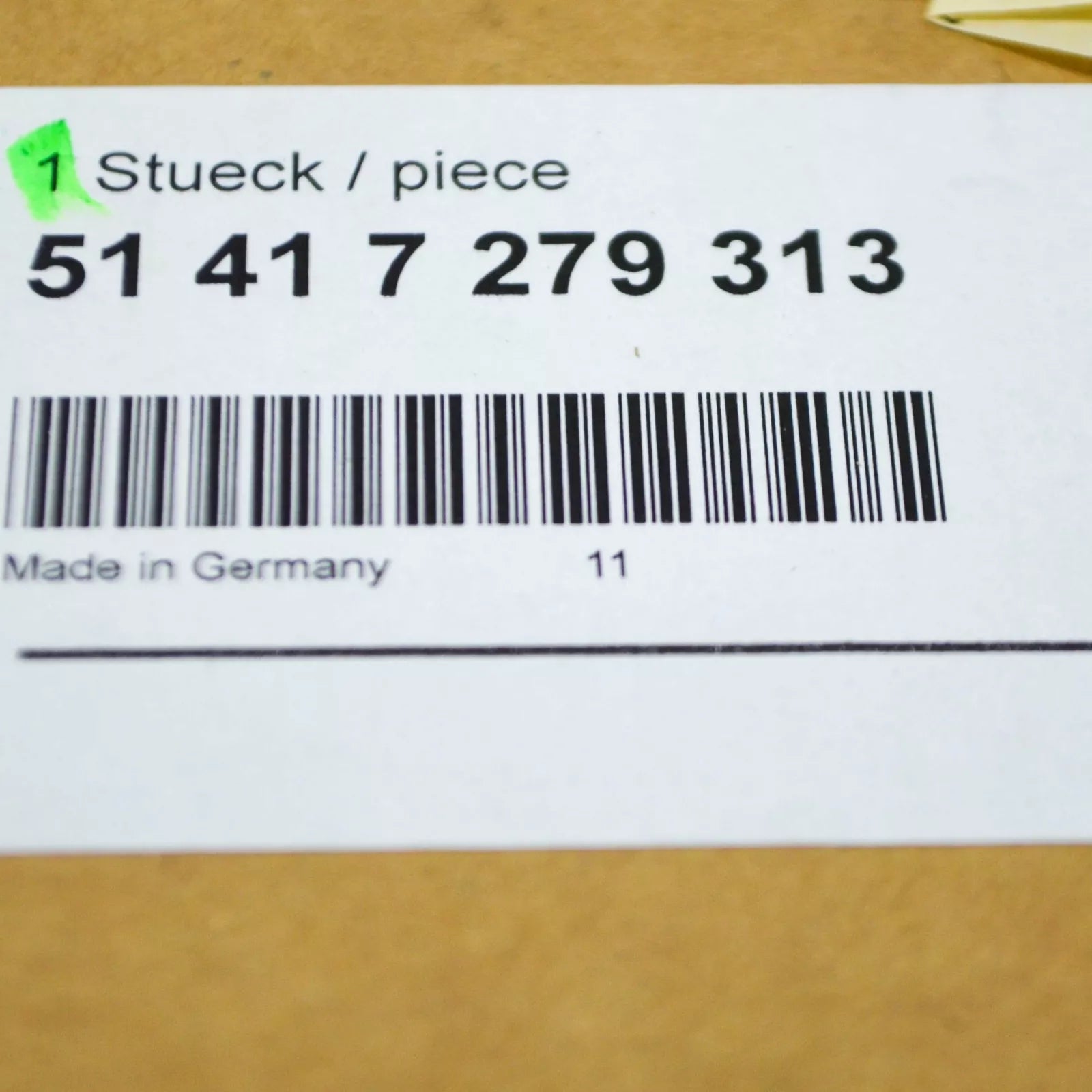 NEW BMW 3 F30 FRONT LEFT INNER PULL STRAP SUPPORT 51417279313 ORIGINAL