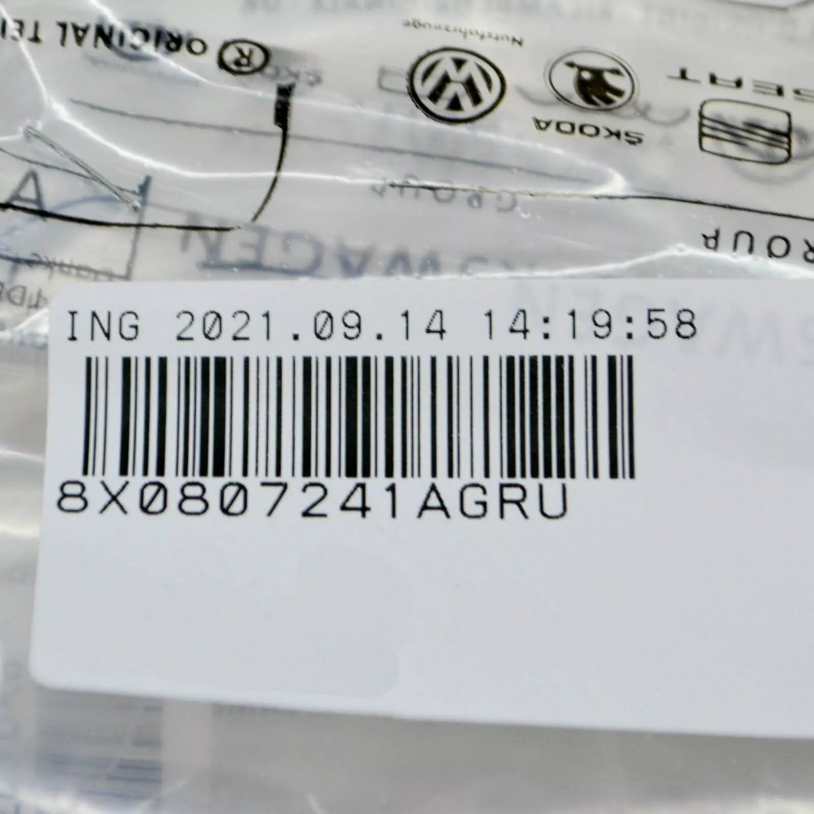 NEW AUDI A1 S1 MK1 FRONT BUMPER TOW HOOK EYE COVER 8X0807241AGRU ORIGINAL