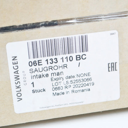 NEW AUDI A4 B8 RIGHT INTAKE MANIFOLD LOWER PART 06E133110BC ORIGINAL