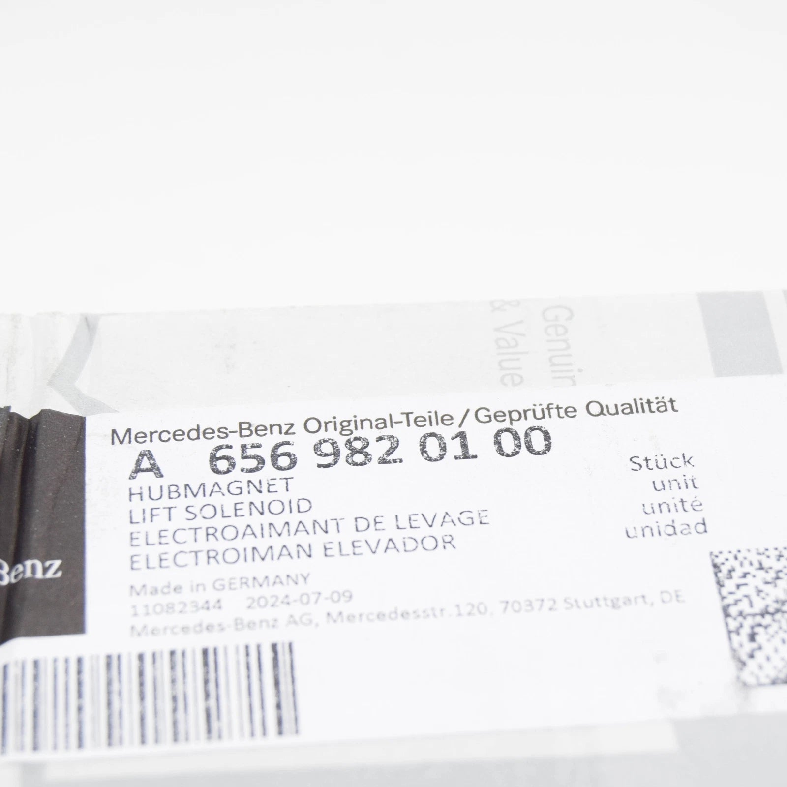 NEW MERCEDES-BENZ S W222 LIFTING MAGNET A6569820100 ORIGINAL