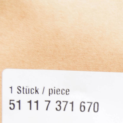 NEW BMW 1 F21 FRONT RIGHT BUMPER LOWER FOG GRILL 51117371670 7371670 ORIGINAL