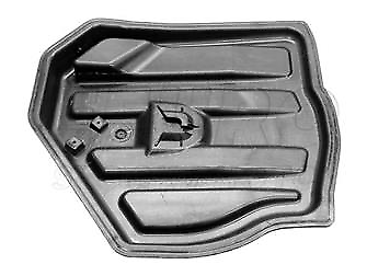 new mb e coupe c207 rear trunk spare wheel section trim a2046100575 original