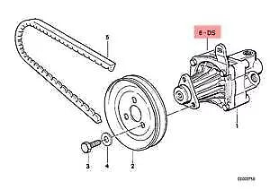NEW BMW E24 E28 E30 E31 SEAL KIT FOR POWER STEERING PUMP 1135880 32411135880
