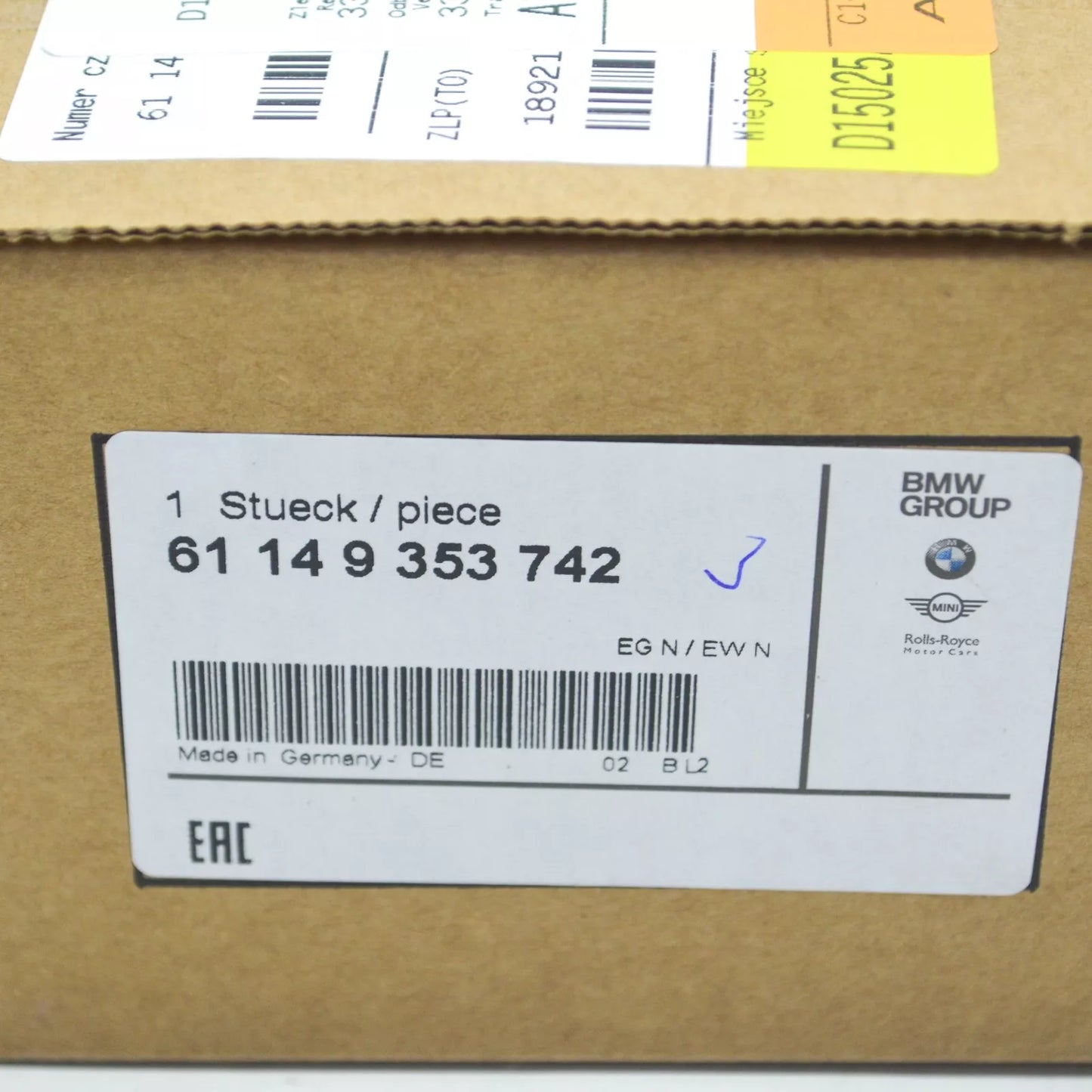 NEW BMW 5 G30 POWER B DISTRIBUTION BOX 9353742 61149353742 ORIGINAL