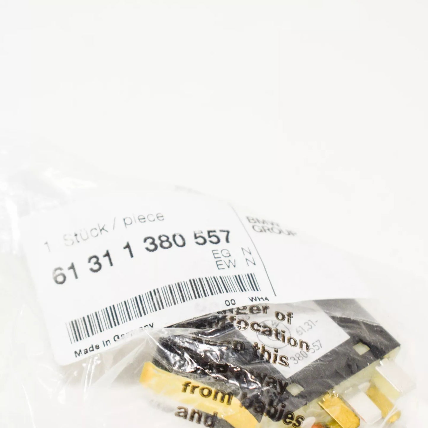 NEW BMW 3 E30 AIR CONDITIONING SWITCH 61311380557 1380557 ORIGINAL