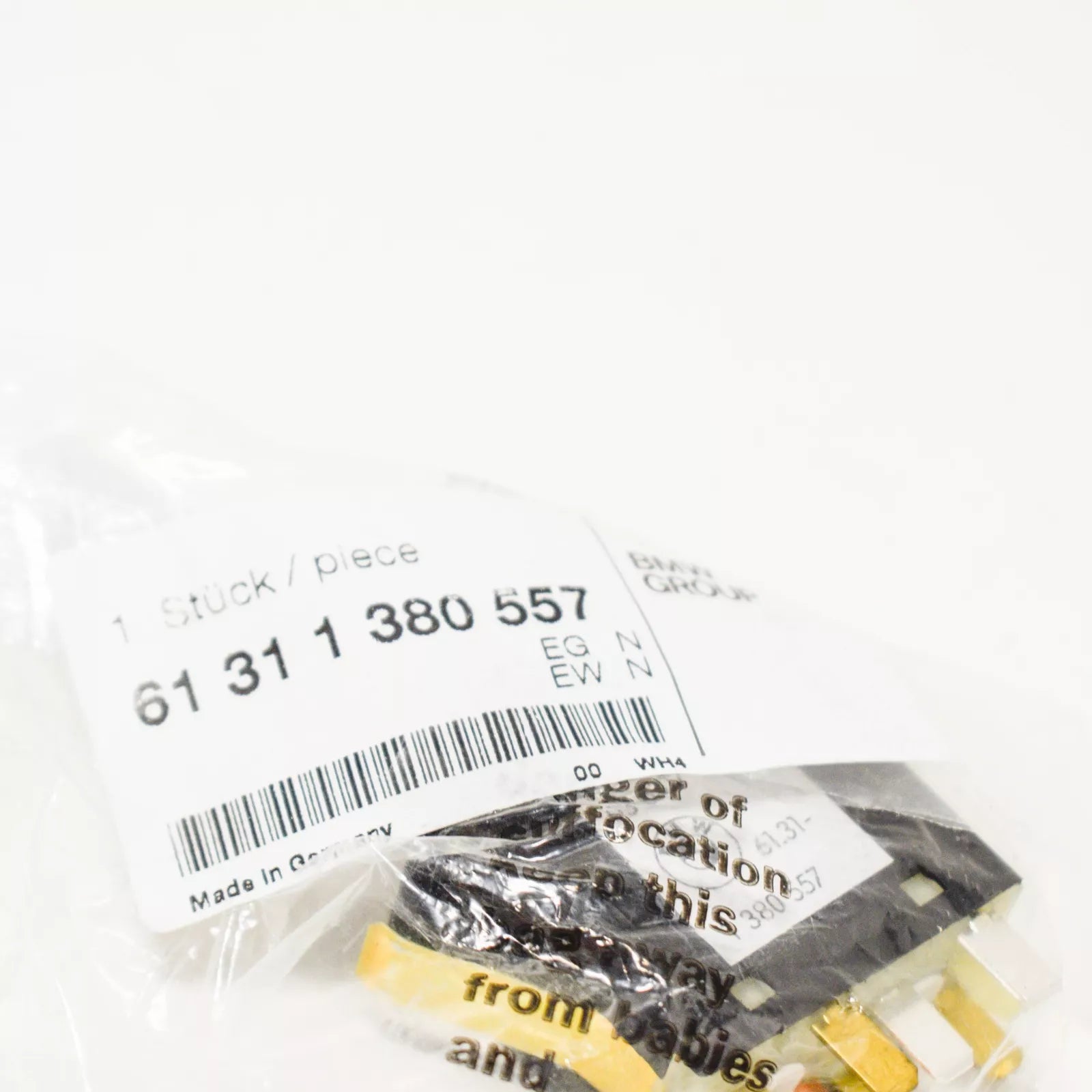 NEW BMW 3 E30 AIR CONDITIONING SWITCH 61311380557 1380557 ORIGINAL