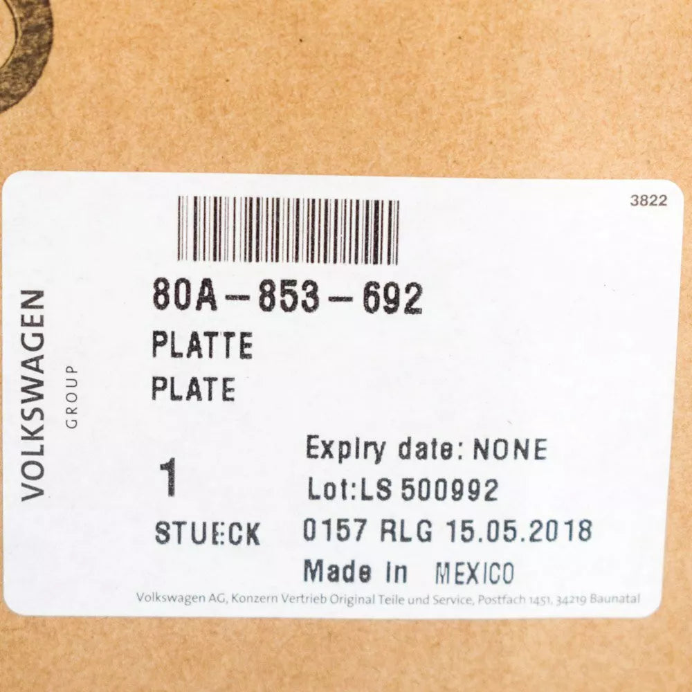 NEW AUDI Q5 FRONT BUMPER UPPER GRILL 80A 80A853692 ORIGINAL