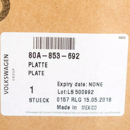 NEW AUDI Q5 FRONT BUMPER UPPER GRILL 80A 80A853692 ORIGINAL