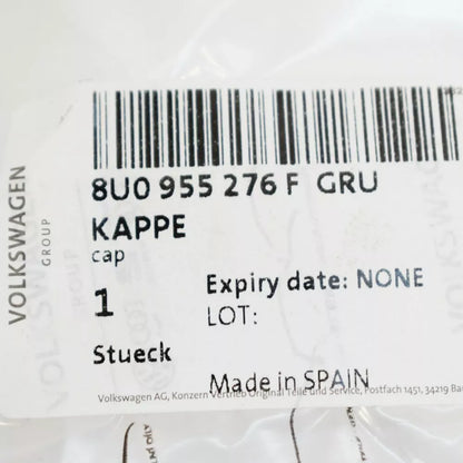 NEW AUDI Q3 8U RIGHT HEADLIGHT WASHER COVER CAP 8U0955276FGRU ORIGINAL