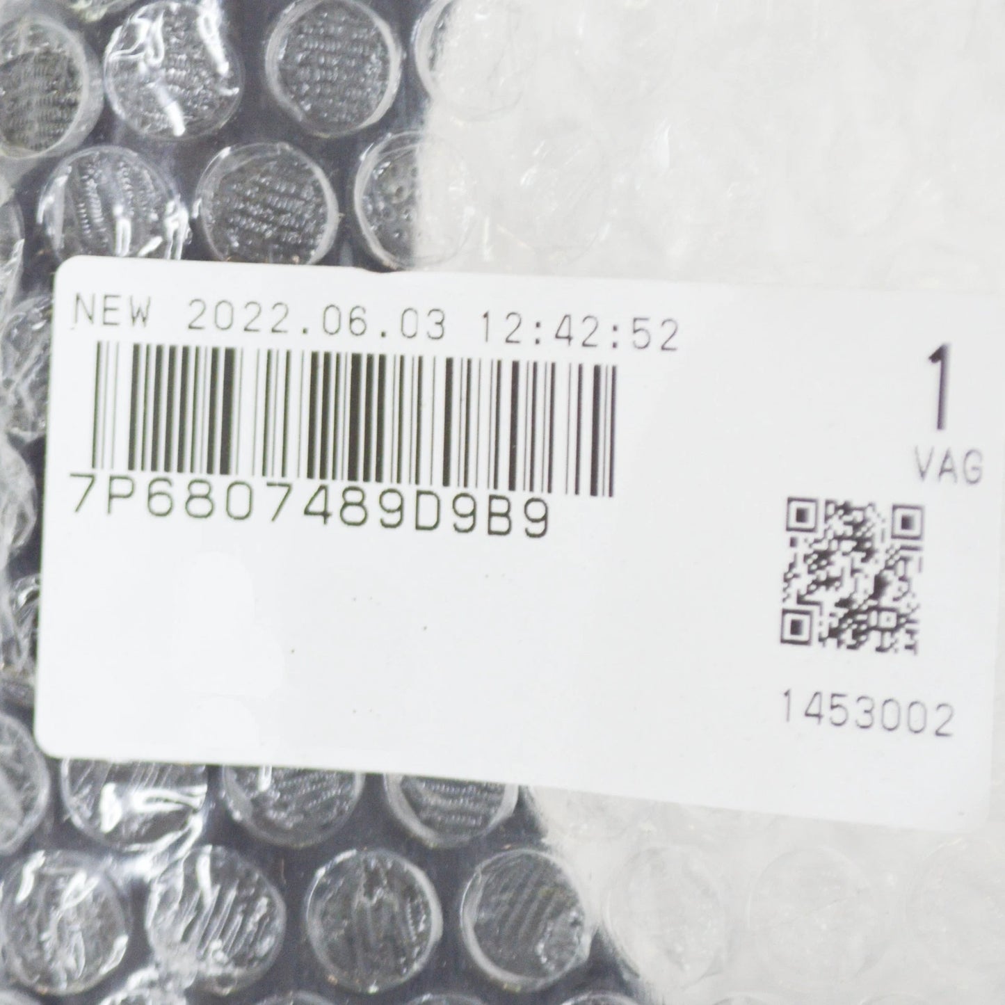 NEW VW TOUAREG 7P FRONT BUMPER LEFT FOG LIGHT GRILLE 7P6807489D9B9