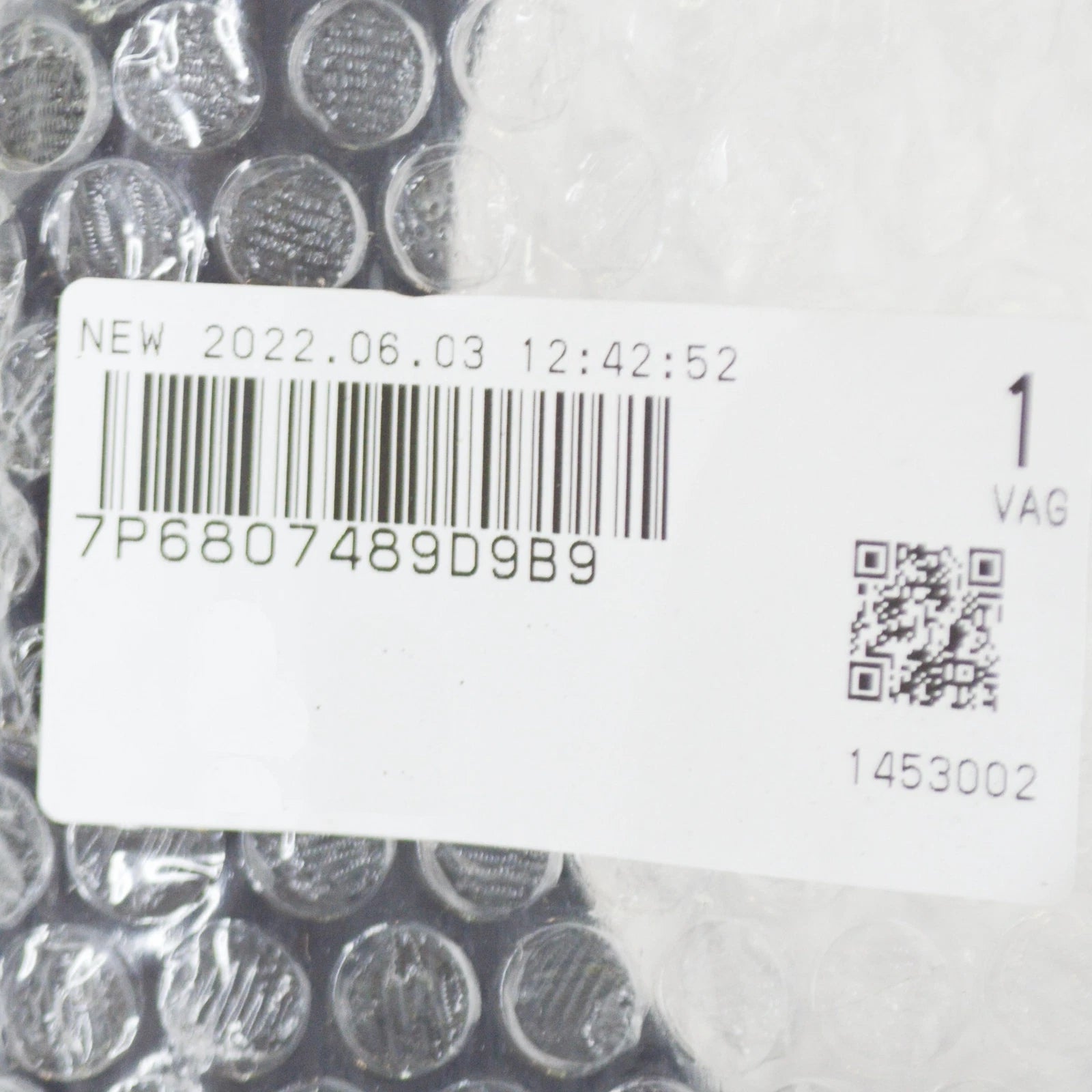 NEW VW TOUAREG 7P FRONT BUMPER LEFT FOG LIGHT GRILLE 7P6807489D9B9