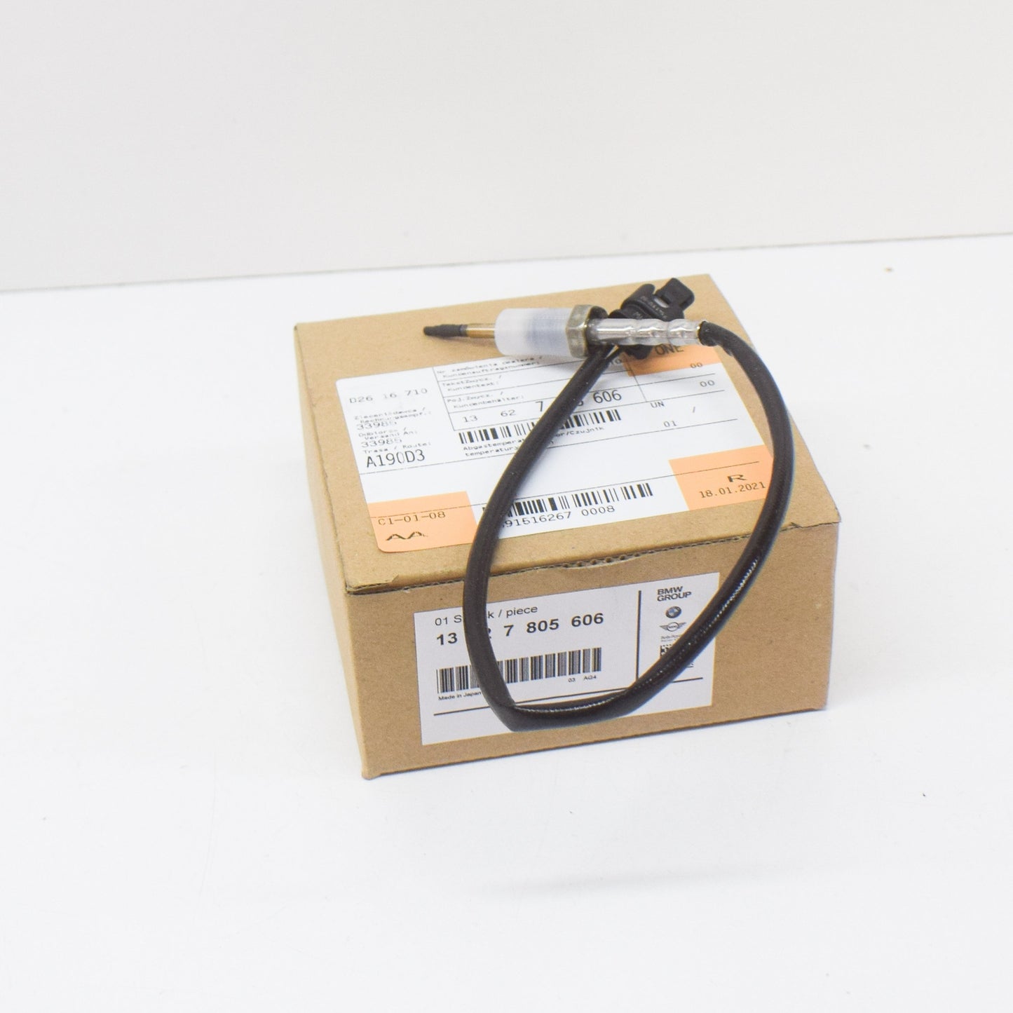 new bmw x5 e70 exhaust temperature sensor 13627805606 7805606 original