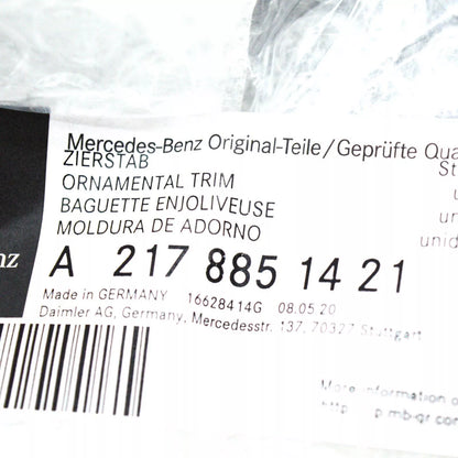 NEW MERCEDES-BENZ S COUPE C217 FRONT BUMPER RIGHT TRIM A2178851421