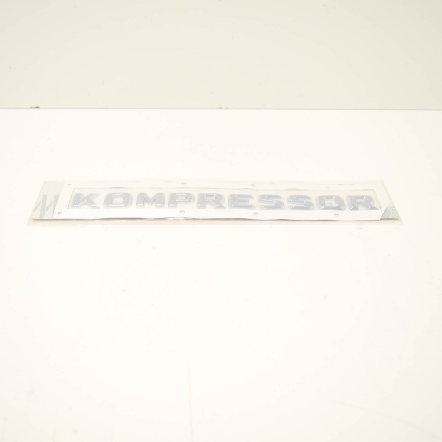 NEW MB SLK R170 TRUNK LID KOMPRESSOR CHROME BADGE A2038173015 ORIGINAL