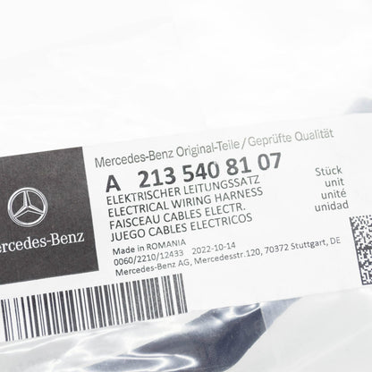 NEW MERCEDES-BENZ E W213 ADAPTER NOX SENSOR WIRING HARNESS A2135408107 ORIGINAL