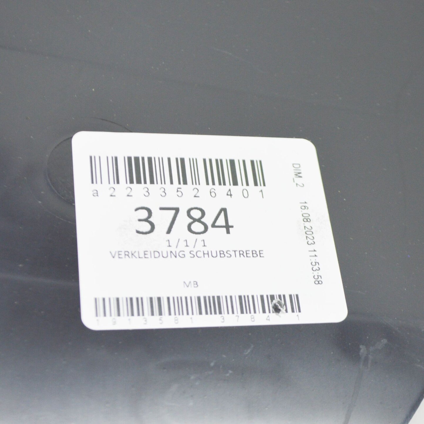 NEW MERCEDES-BENZ S W223 REAR RIGHT CONTROL ARM COVER A2233526401 2020 ORIGINAL