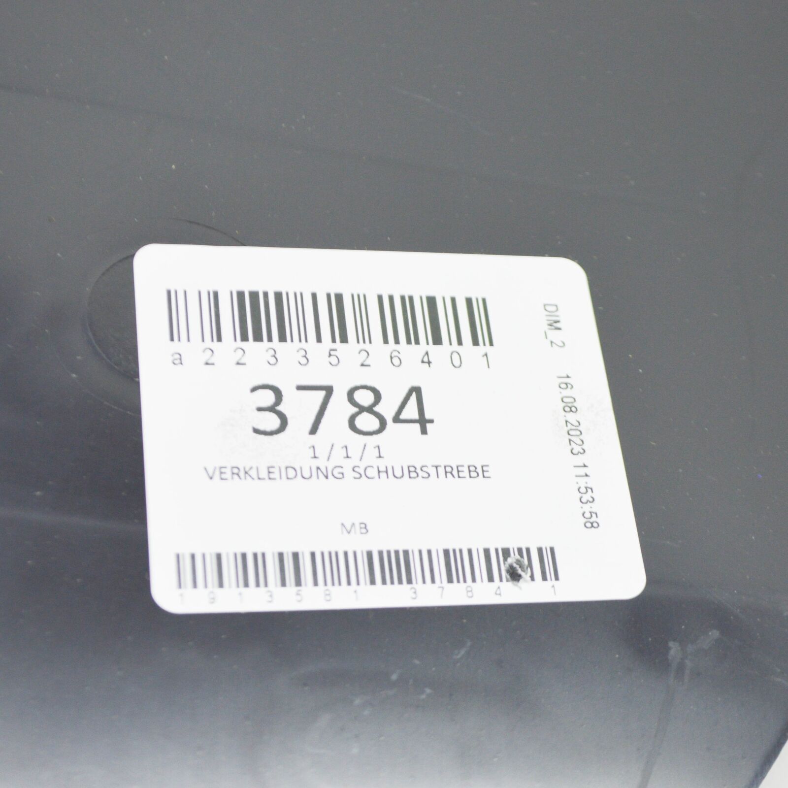 NEW MERCEDES-BENZ S W223 REAR RIGHT CONTROL ARM COVER A2233526401 2020 ORIGINAL