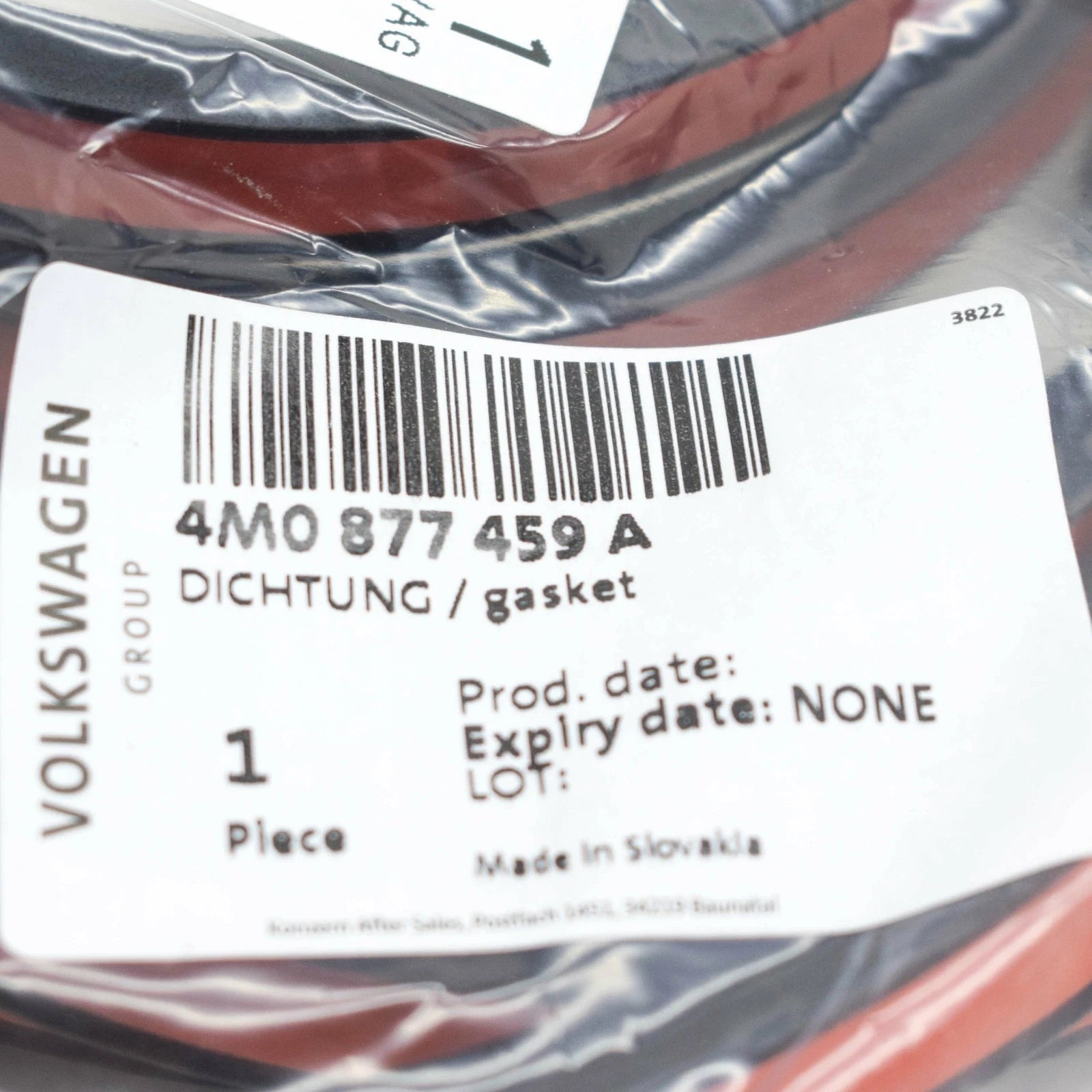 NEW AUDI Q7 4M PANORAMIC GLASS SUNROOF SEAL 4M0877459A ORIGINAL