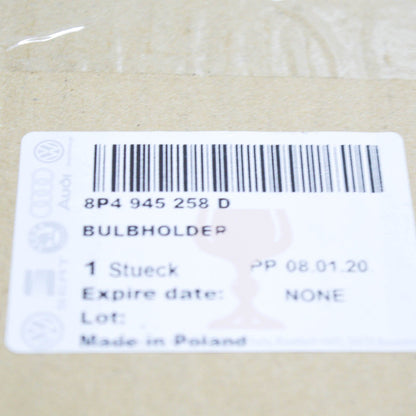 NEW AUDI A3 8P REAR RIGHT TAILLIGHT BULB HOLDER 8P4945258D ORIGINAL