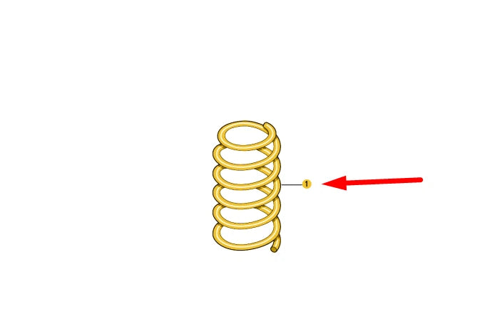 NEW AUDI Q5 FY FRONT COIL SPRING 80A411105AP ORIGINAL
